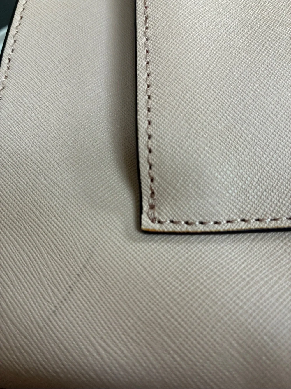 Calvin Klein Pale Pink Structured Tote